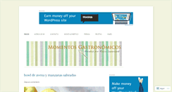 Desktop Screenshot of momentosgastronomicos.com